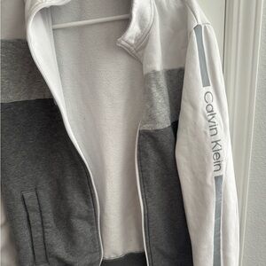 calvin klein zip up jacket